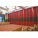Customized Wooden Movable Sliding removable Decorative Partition Wall For Library