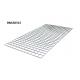 Galvanized 4 Ga Steel Wire Mesh Decking For Pallet Racking 60 X 36 Inch Silver Color