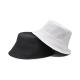 100g-150g Cotton Stone Washed Summer Sun Boonie Bucket Hat Safari Wide Brim Foldable Double Sided Khaki Custom Colors