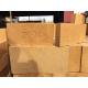 Yellow Refractory Fire Clay Brick 30-48% Alumina For Glass Furnace