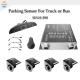 12-24v Truck Video Parking Sensor Waterproof 67 With 4 Sensors Buzzer Alarm for truck