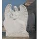 American style marble angel headstones monument