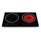 Double Electric Infrared Cooker Infrared Stove Burner 1800W+1800W