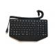 Outdoor Wet Proof Pc Gaming Keyboard , Red Illumination Keyboard Easy To Clean