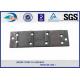 QT500-7 Steel Rail Base Plate , Metal Tie Plate For UIC DIN Standard Railway