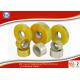 Water Activated Yellow Transparent BOPP Packing Tape High Strength