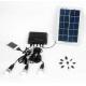 Hot-sale in Africa rechargeable New energy 4W DIY solar lighting home kits with 3 led light for 3 rooms lighting