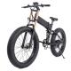 Large Fork 26 Inch Electric Bike Foldable 14ah/ 48v Lithium Battery Powered