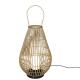 Landscape Outdoor Lanterns Rattan Woven Lamp Rechargeable Pendant