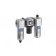 Filter and Regulator and Lubricator Three Combination Group Air Source Treatment Unit With Gauge Embeded