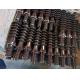 IEC 60168 Oil ASS Transformer Porcelain Bushing Brown Glazed Korean Market 150kV