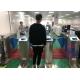 Electric Flap Barrier Turnstile Speed ESD Facial Scan Screen Control Software