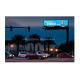IP65 P20 Unipole Outdoor Street LED Billboard with Steel Cabinet , Video LED Display