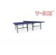 Economic Foldable Table Tennis Table Blue Color With 20*30 Mm Frame Size