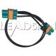 FAKRA Extension Cable Dual-FAKRA Straight Connector Z Code Connector Cable