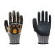 HPPE Spandex Anti Vibration Gloves Grip Abrasion Resistance M- XXL