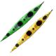 Double Seat Sea Touring Kayak HDPE 5mm Two Person Fishing