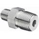 304 Stainless Steel Alloy Compression Pipe Thread Fittings Forged Oem Close Nipple