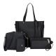 4Pcs/Set Women PU Crossbody Bag Set Leather Shoulder Bags Ladies Purse