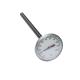 1 25MM SS Case Bimetal Stem Thermometer 100C Bimetal Temperature Gauge