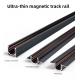 Ultra Thin 48V Magnetic Track Light Surface Mounted Embedded Aluminum 1m 2m 3m Track Rail