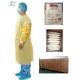 Customizable Non Woven Disposable Isolation Gown Dustproof Anti Static