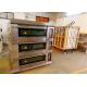 Commercial Bakery Deck Oven Digital Control Outside Size 951x660x1200mm