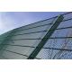 Powder Coated 868 Mesh Fence 50*50mm White Welded Wire Fence