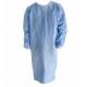 Breathable SMS Isolation Gown , Durable Disposable Isolation Gown