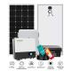 400w Monocrystalline Monofacial Solar Panel Home Systems With MPPT Controller