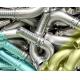 Galvanized Sheet Hydraulic Crimping Hose Fittings 90 Elbow Metric 24 Cone Seal Dkos 20591