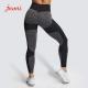 Women Seamless Black High Waist Fitness Pants Recycled Plastic Leggings