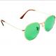 125*50*45mm Green Color Therapy Eyewear For Lifting Your Spirits