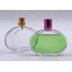 Excellent Flat Round 50ml Empty Spray Glass Perfume Bottles For SGS Passed