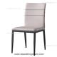 4 Stitches Faux Leather Upholstered 48cm 45cm 87cm Steel Restaurant Chair