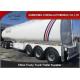 50000 Liters 5 Compartments Aluminum Fuel Tanker Trailer