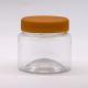 Collar Material PET Plastic Bottles 5oz 150cc Clear Plastic Mason Jar for Food Storage