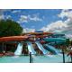 OEM Outdoor Commercial Playground Play Rides Swimming Pool Fiberglass Water Slide for Kids