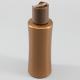 4.06oz120ml Brown PET Cosmetic Bottle With Chiaki Cover Plastic Bottle Lotion Toner Make-Up Water Bottle