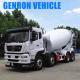 10 Wheels 8M3 Construction Truck Trailer Concrete Mixer Truck