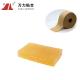30000 Cps Packaging Hot Melt Adhesive Pressure Sensitive Yellow Rubber TPR-6559S