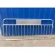 Steel Crowd Control Barriers Ireland  Detachable Feet Type With Galvanized Surface
