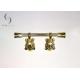 Gold Swing Bar Design Wholesale Coffin Handles Size Eco Friendly Material P9007