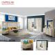 Home Hotel Cappellini White Wood Panel Bedroom Sets OEM ODM