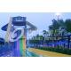 Colorful Racing Water Park Rides，Holiday Resorts With Water Parks For Family