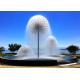 2M High Brushed Stainless Steel 316L Dandelion Fountain