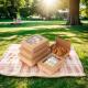 Customized eco-friendly and biodegradable kraft paper takeaway food box kraft paper lunch box