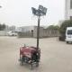 Manual Operation 3.2kw Portable Light Tower Wind Resistance Power 6m/S