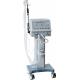 4 Wheels Breathing Ventilator Machine , Medical Breathing Machine 12.1 TFT LCD Screen