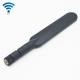 800 - 2700 Mhz Indoor SMA 4G Antenna 5DBi Rubber Material Black Color